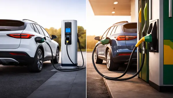 Electric Car vs Petrol Car - Cost Over 5 Years - FeelsMagical